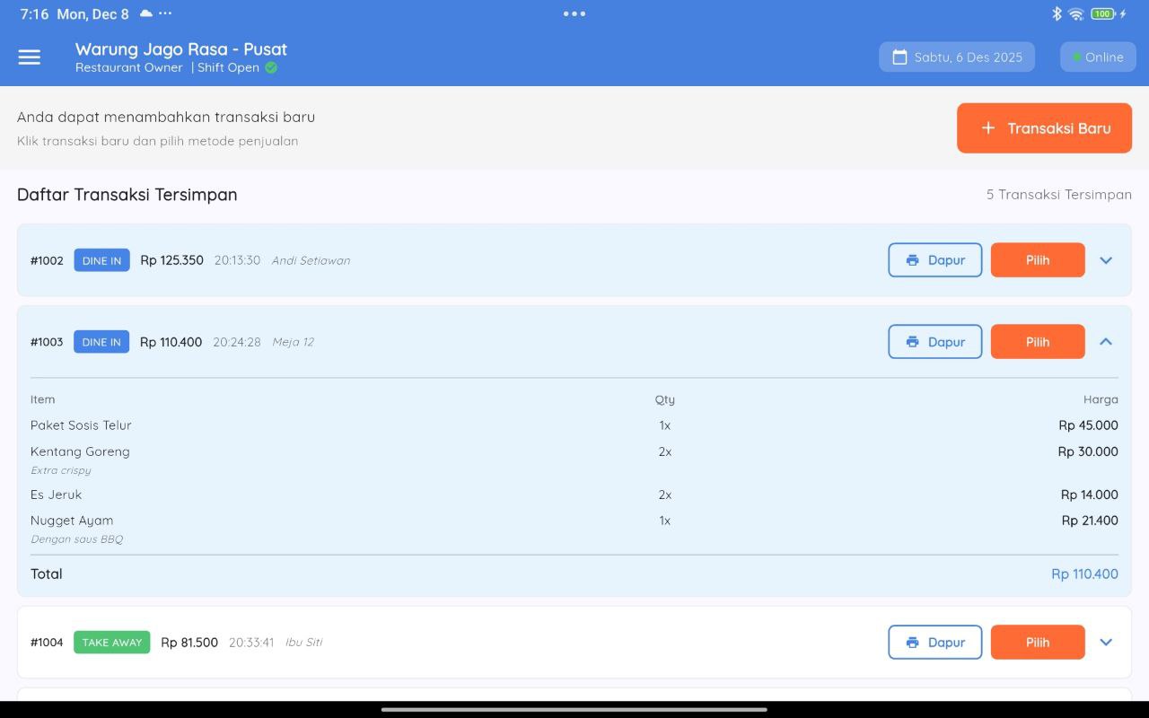 Screenshot POS SaaS 3